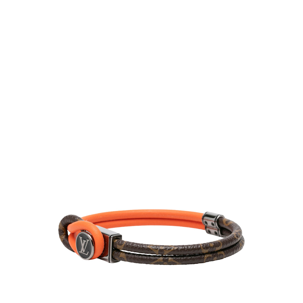 Louis Vuitton Bracelet Loop It Monogram Marron – vue 2 – GABY PARIS