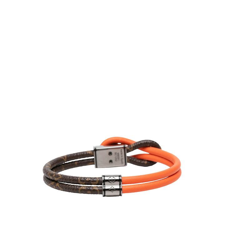Louis Vuitton Bracelet Loop It Monogram Marron – vue 3 – GABY PARIS