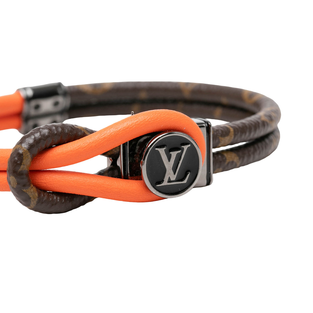 Louis Vuitton Bracelet Loop It Monogram Marron – vue 5 – GABY PARIS