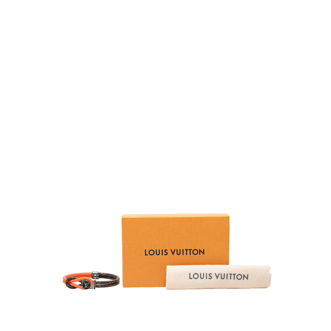 Louis Vuitton Bracelet Loop It Monogram Marron – vue 6 – GABY PARIS