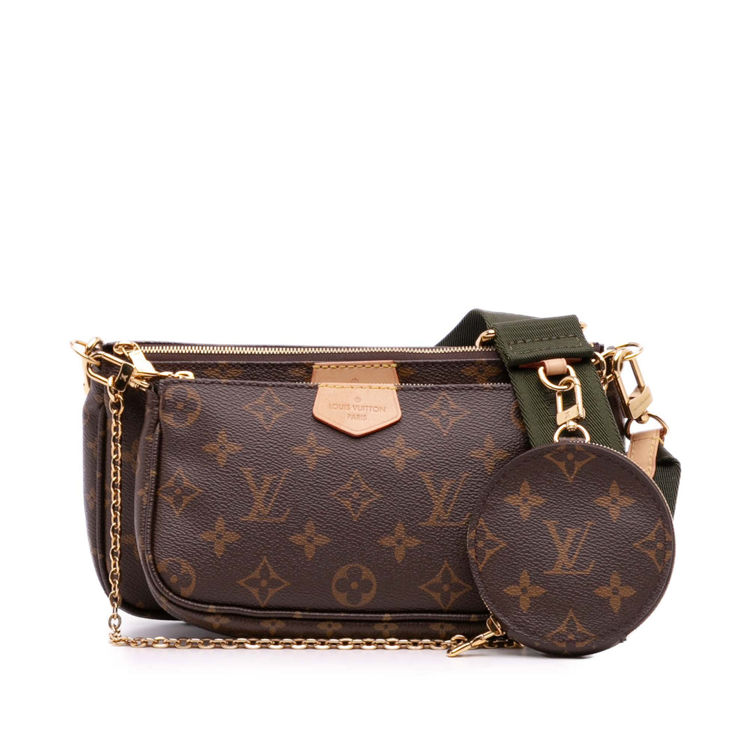 Monogram Multi Pochette Accessoires Brown - Gaby Paris