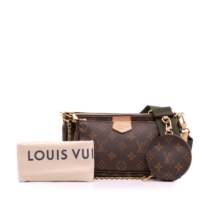 Monogram Multi Pochette Accessoires Brown - Gaby Paris