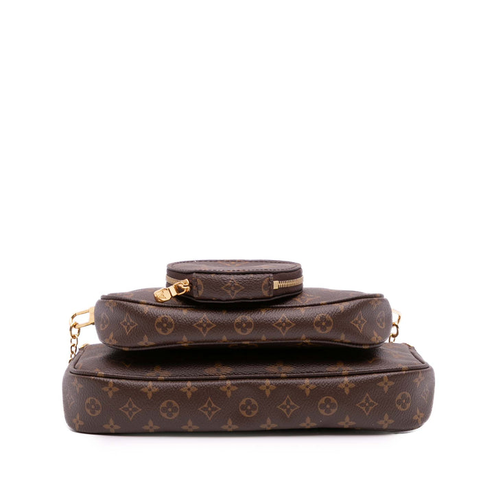 Monogram Multi Pochette Accessoires Brown - Gaby Paris