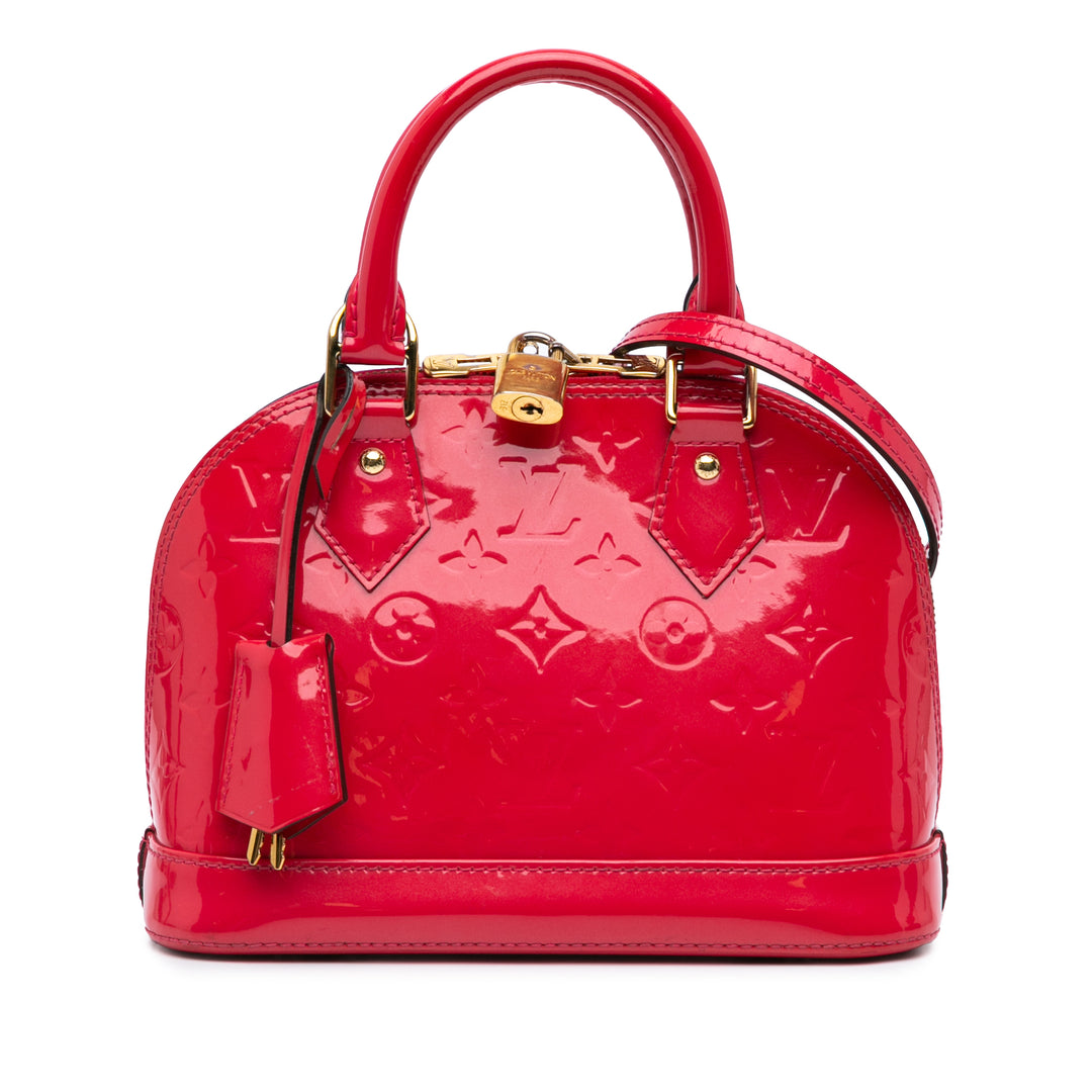 Monogram Vernis Alma BB Red - Gaby Paris