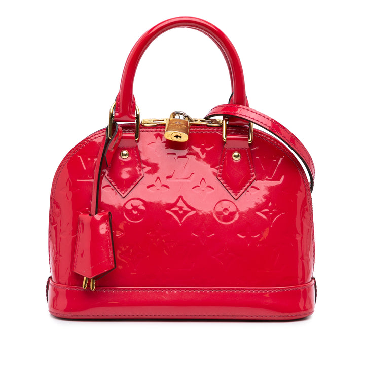 Monogram Vernis Alma BB Red - Gaby Paris