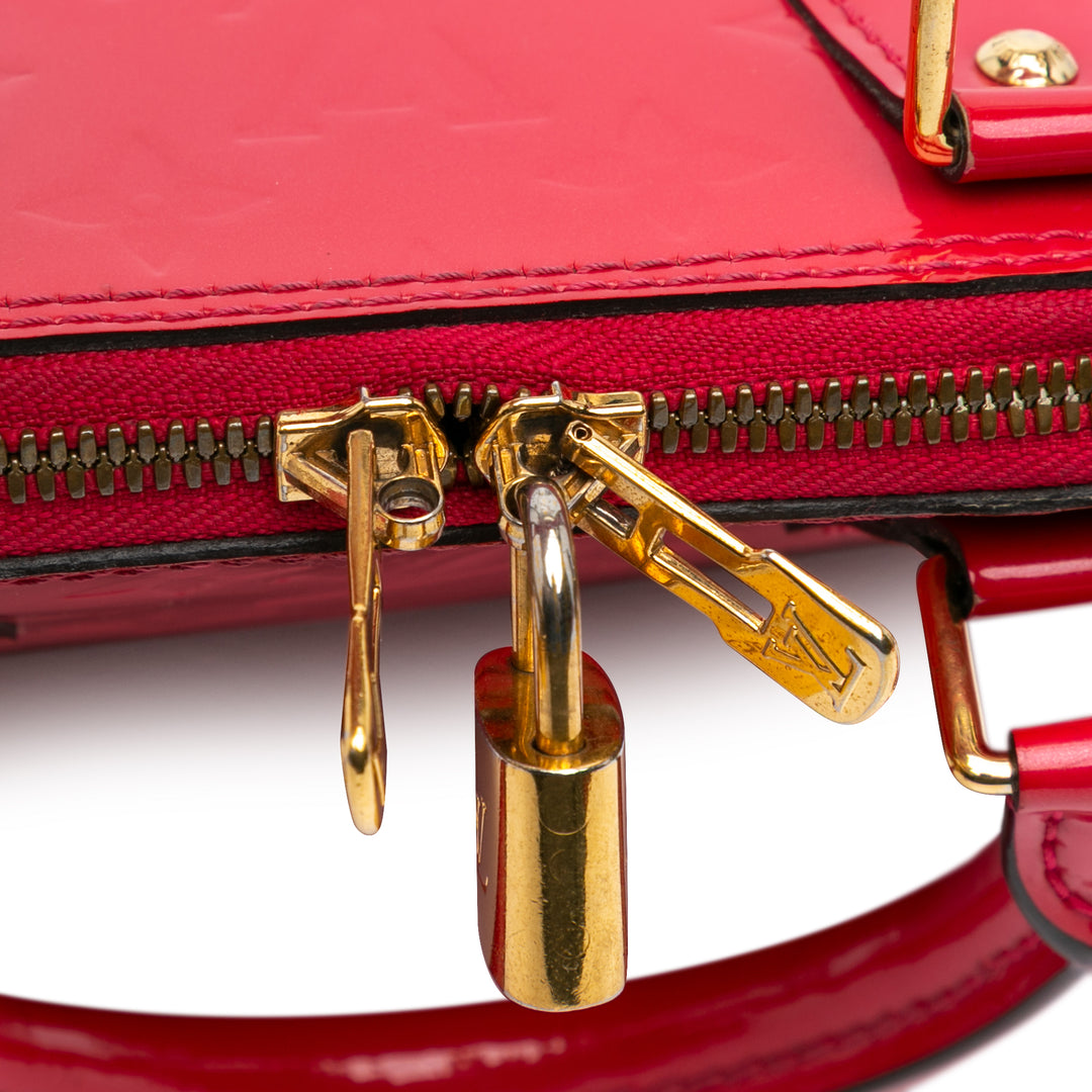 Monogram Vernis Alma BB Red - Gaby Paris