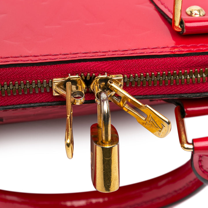 Monogram Vernis Alma BB Red - Gaby Paris