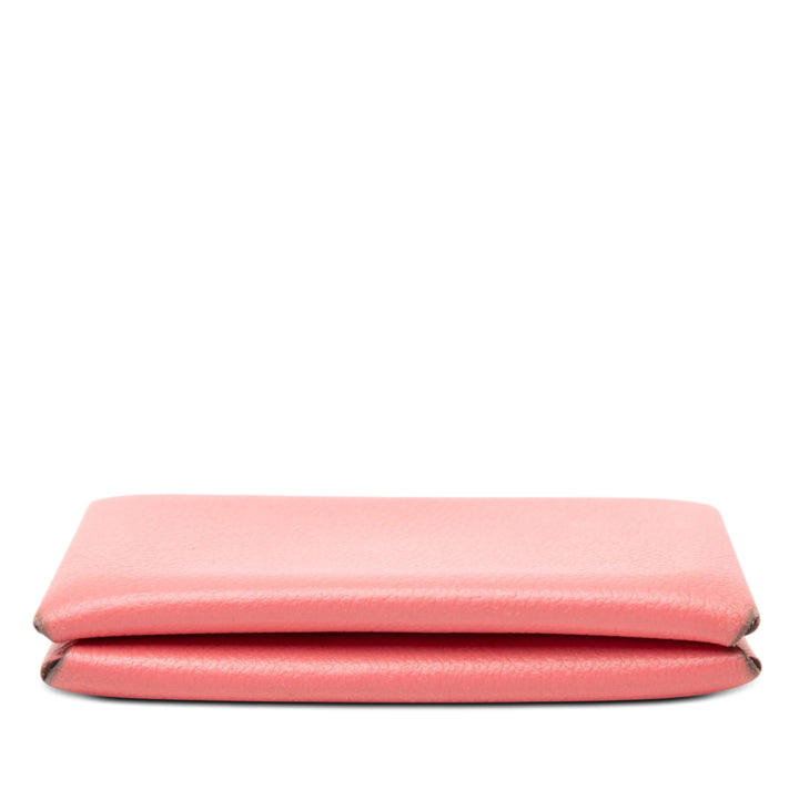 Hermès Chevre Mysore Calvi Porte-cartes Cuir