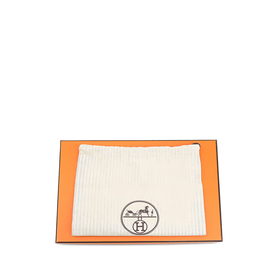 Hermès Chevre Mysore Verrou Chaînee Mini Noir – vue 6 – GABY PARIS