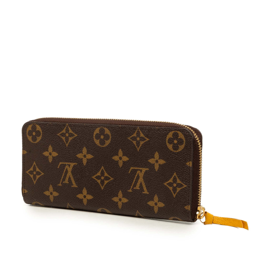 Louis Vuitton Portefeuille long Monogram Marron – vue 2 – GABY PARIS