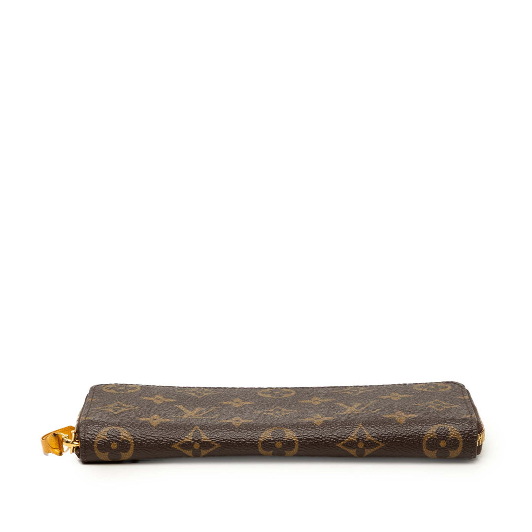 Louis Vuitton Portefeuille long Monogram Marron – vue 3 – GABY PARIS