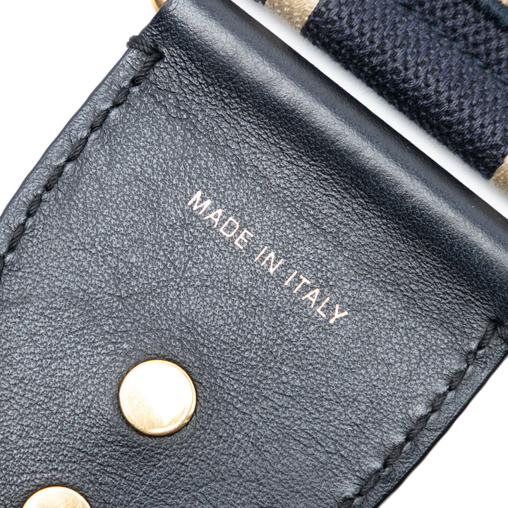 Dior brodé Toile Sac Strap
