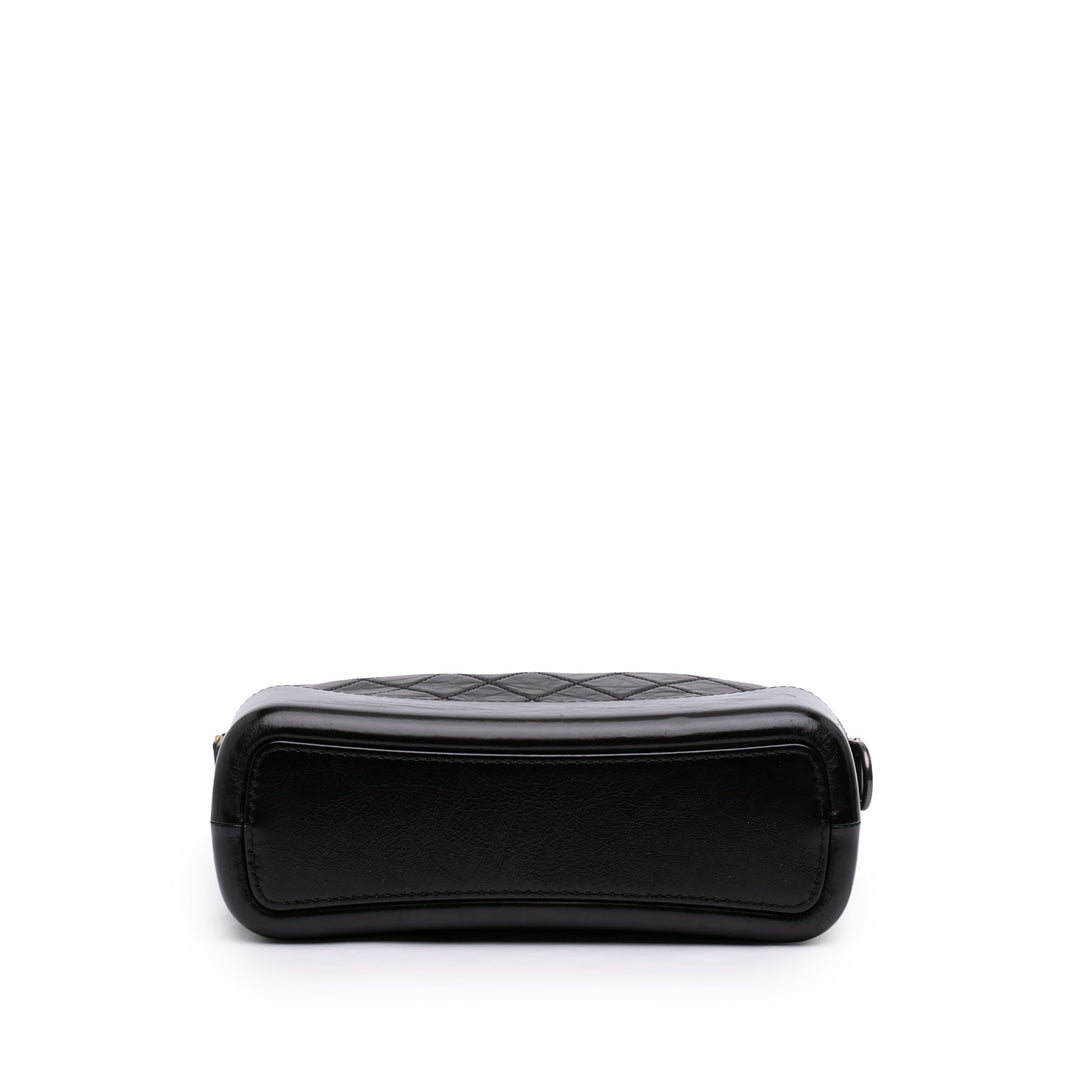 Chanel Medium vieilli Cuir de veau Gabrielle Sac porté croisé