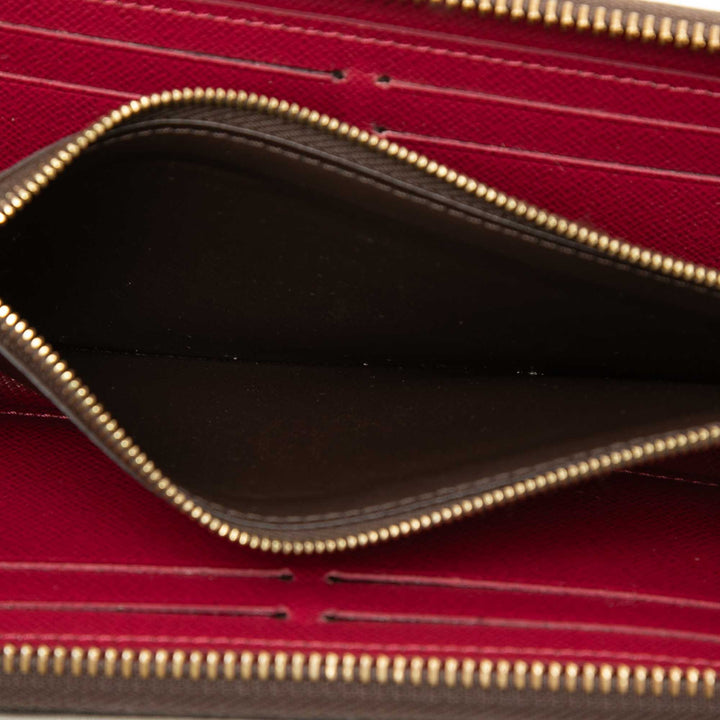 Portefeuille long Monogram Marron