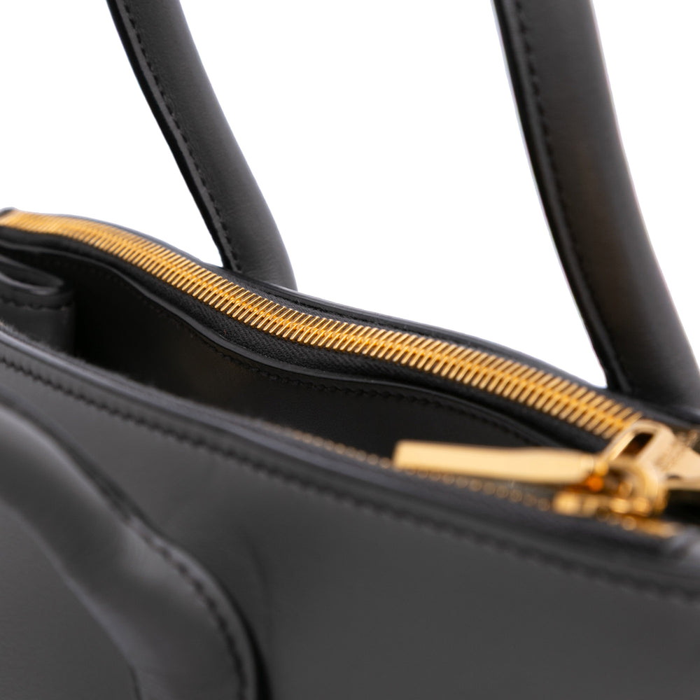 Saffiano and City Calf Paradigme Bag Gray - Gaby Paris