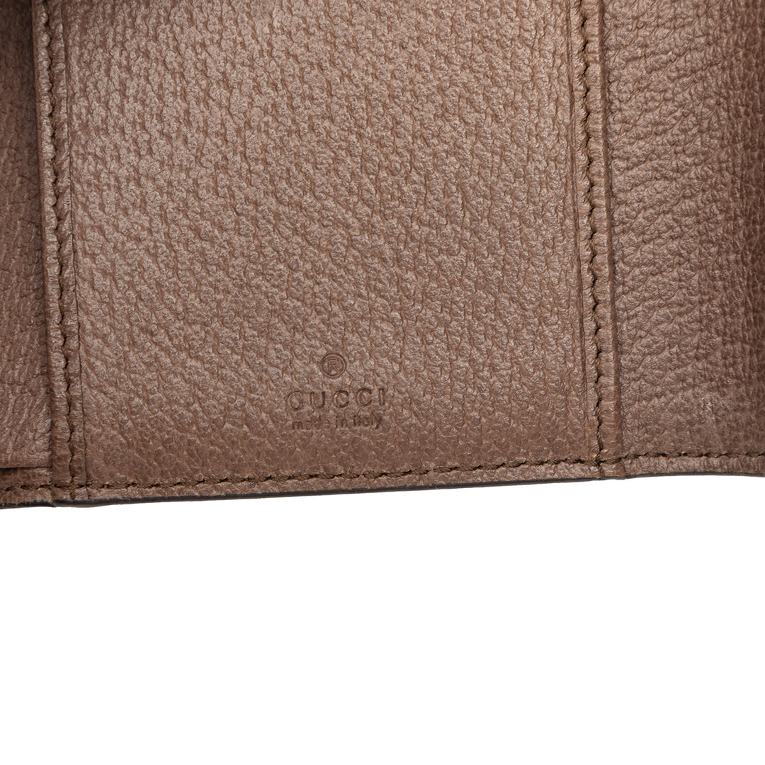 Gucci GG Supreme Web Ophidia Trifold Portefeuille