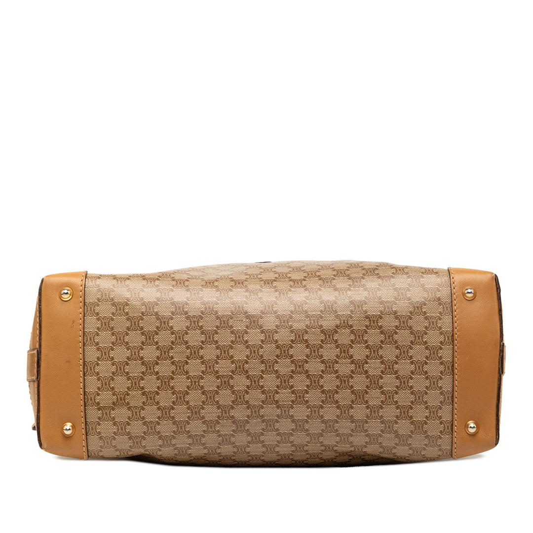 Celine Macadam Coated Toile Sac à main