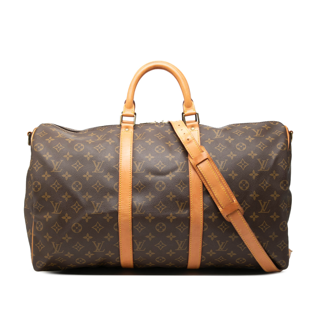 Louis Vuitton Monogram Keepall Bandouliere 50