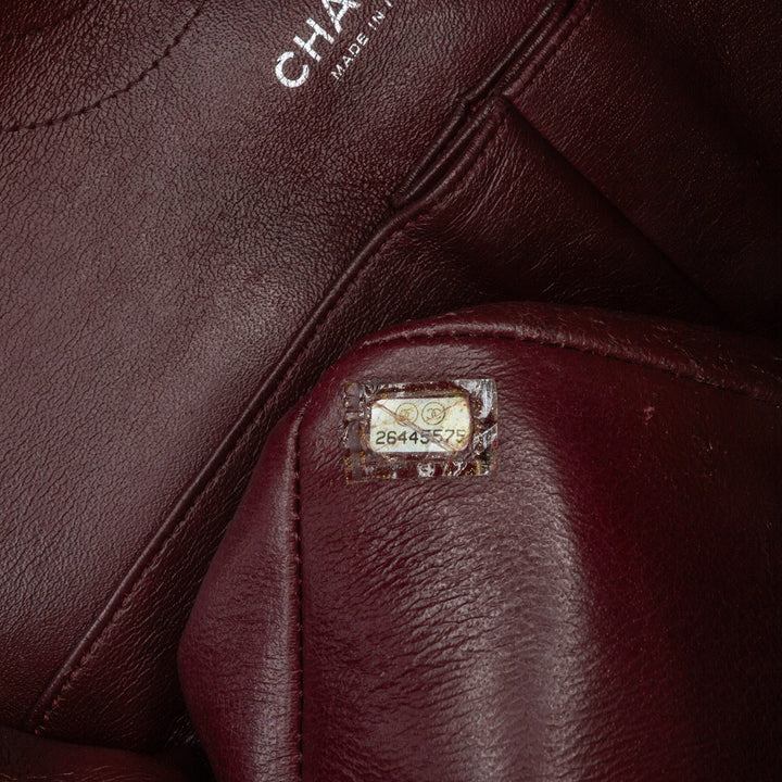 Jumbo Classic Caviar Double Flap Black - Gaby Paris
