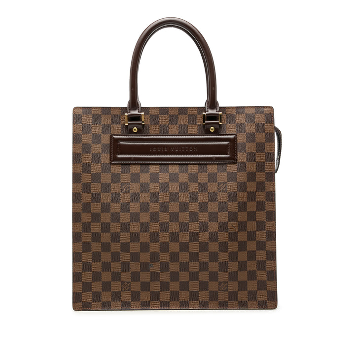 Venice Sac Plat GM Damier Ébène Marron