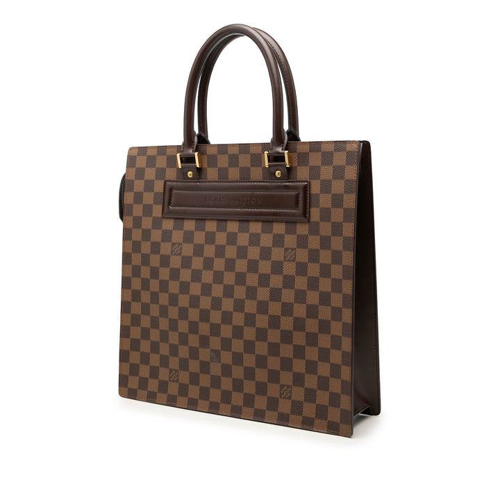 Venice Sac Plat GM Damier Ébène Marron