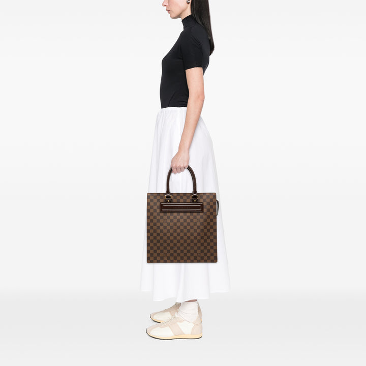 Venice Sac Plat GM Damier Ébène Marron