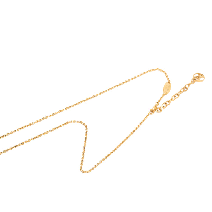 Louis Vuitton plaqué Essential V Collier Doré – vue 6 – GABY PARIS