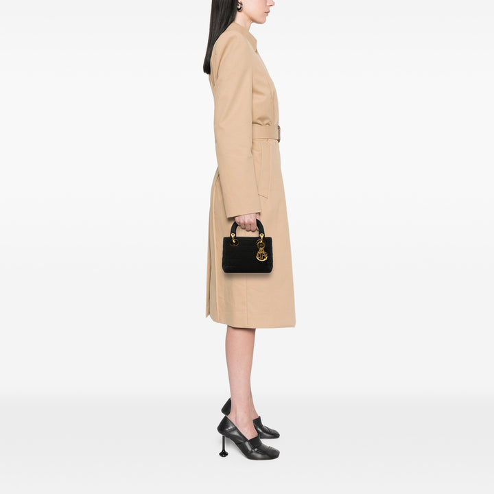 Dior Mini Nylon Cannage Lady Dior