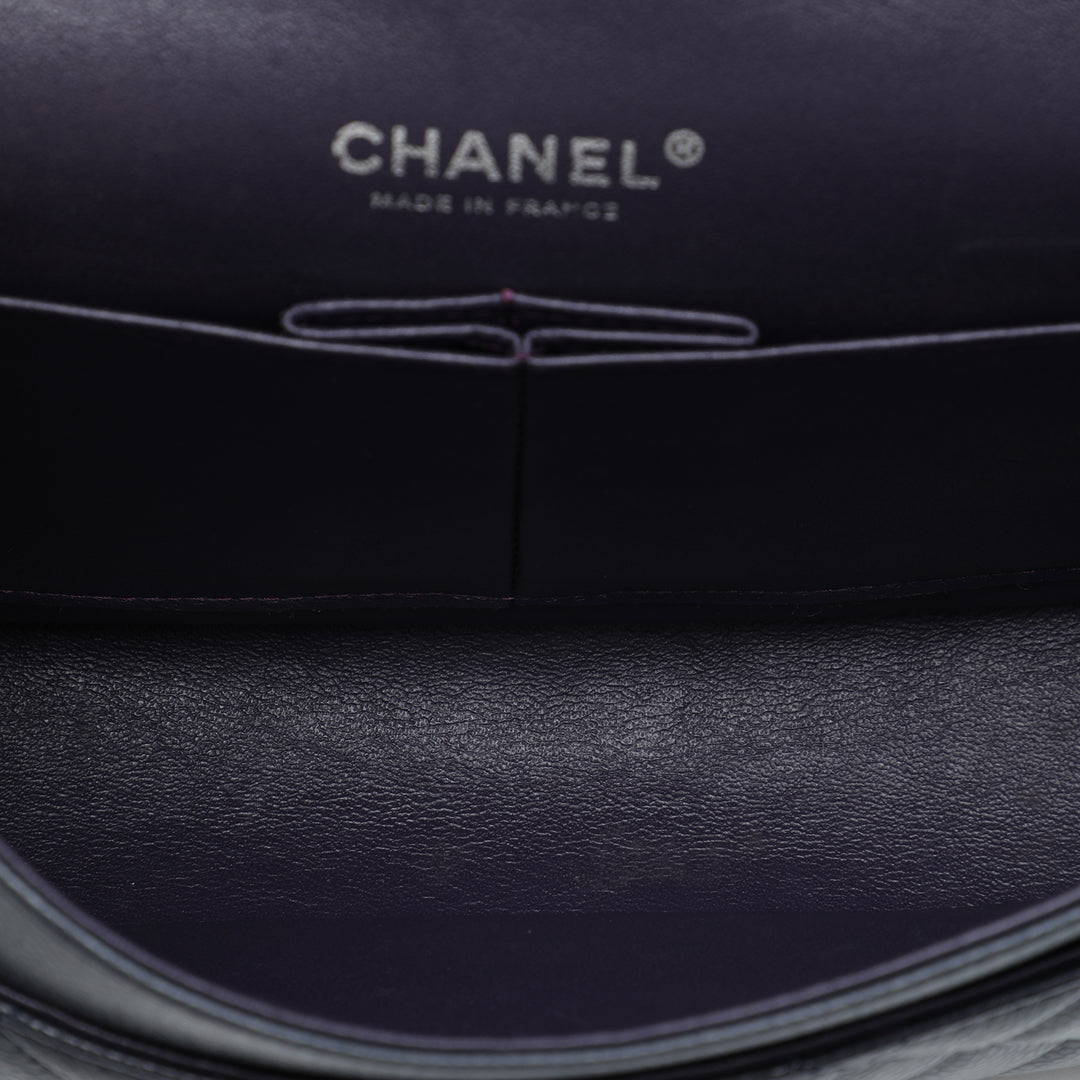 Chanel Classic Double rabat Moyen Cuir caviar