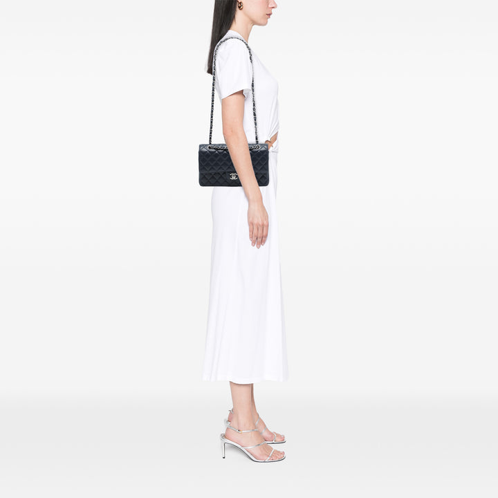 Chanel Classic Double rabat Moyen Cuir caviar