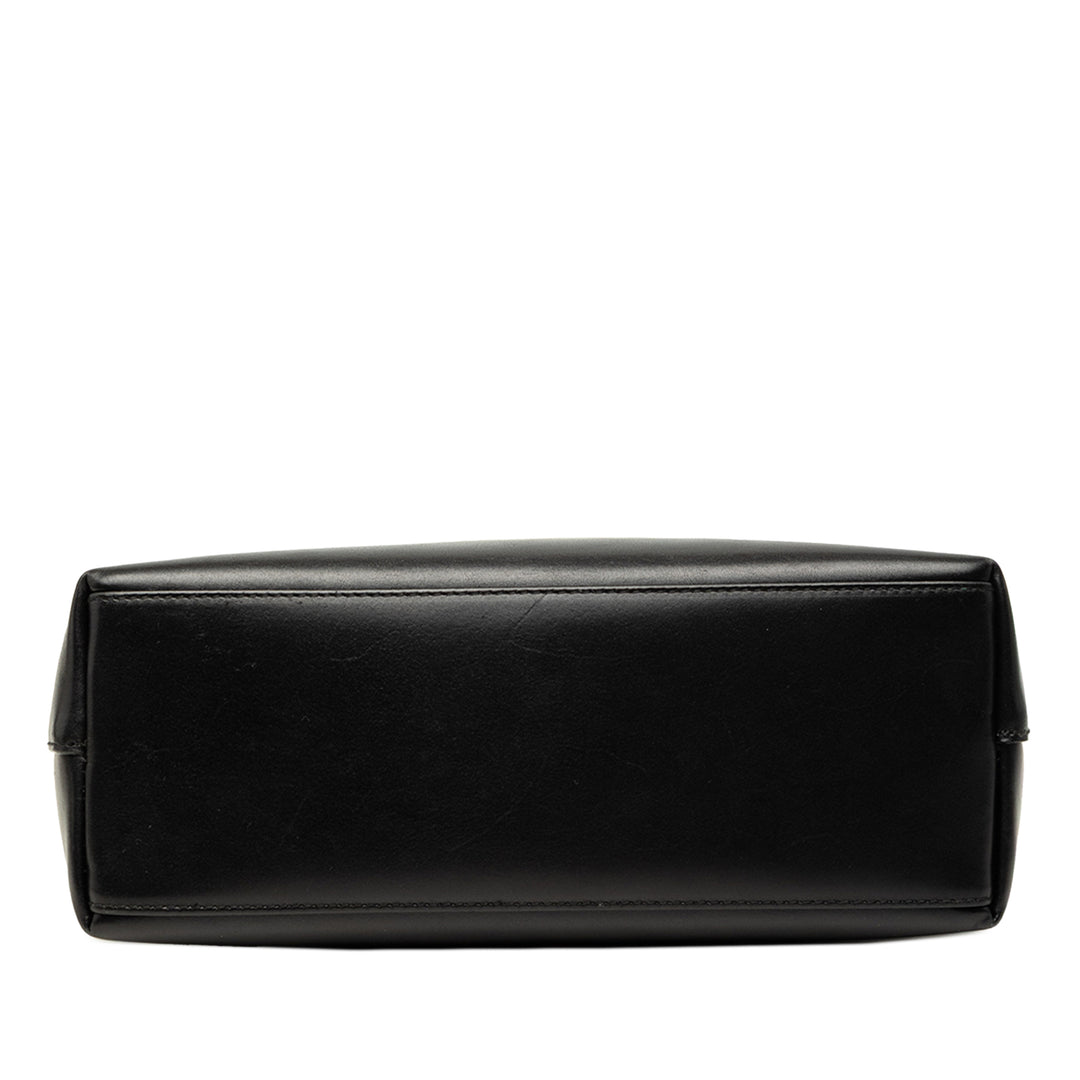 Bamboo Sac Cuir de veau Noir