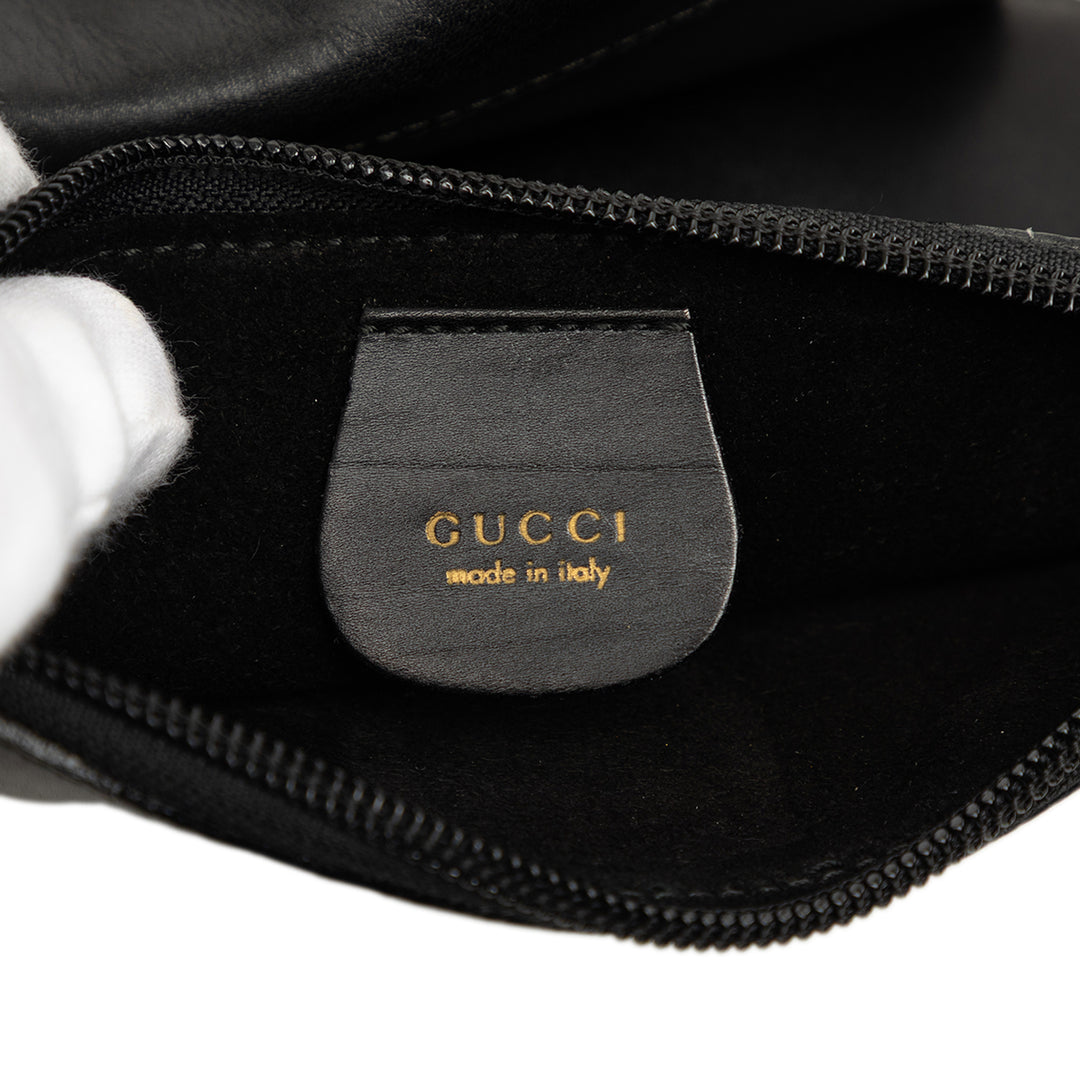 Bamboo Sac Cuir de veau Noir