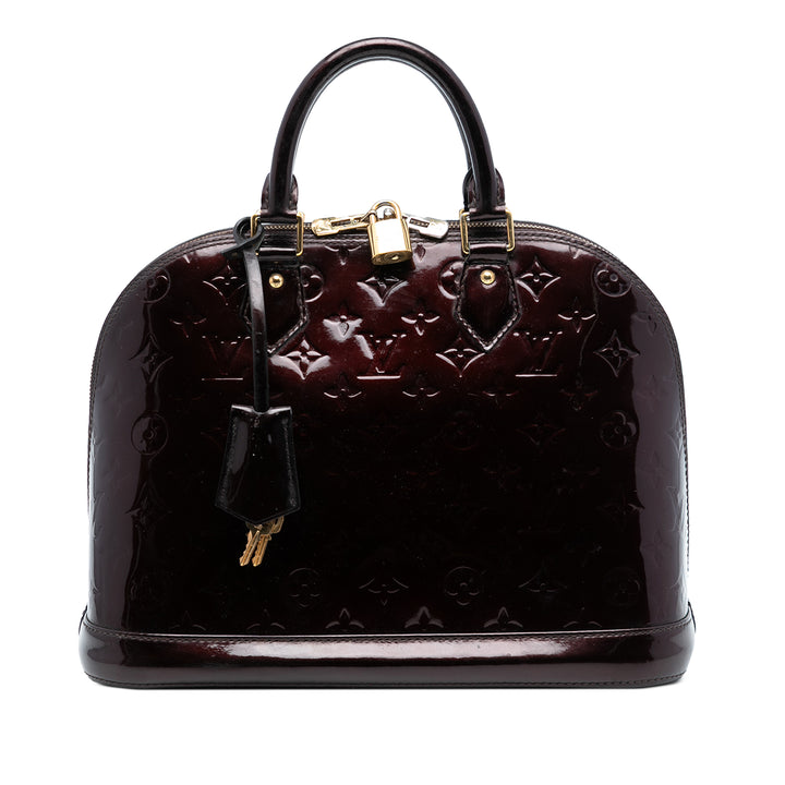 Louis Vuitton Monogram Vernis Alma PM