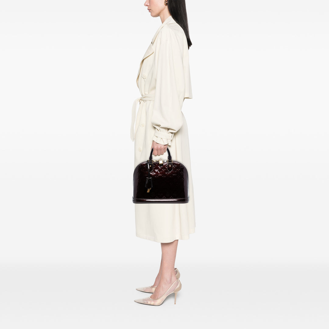 Louis Vuitton Monogram Vernis Alma PM