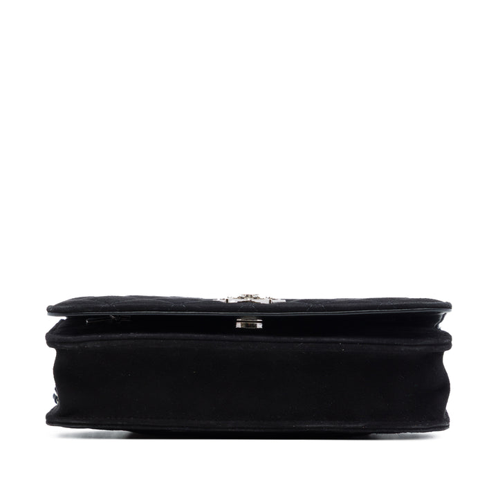 Chanel Matelassé Daim Cocostellar Wallet on Chain