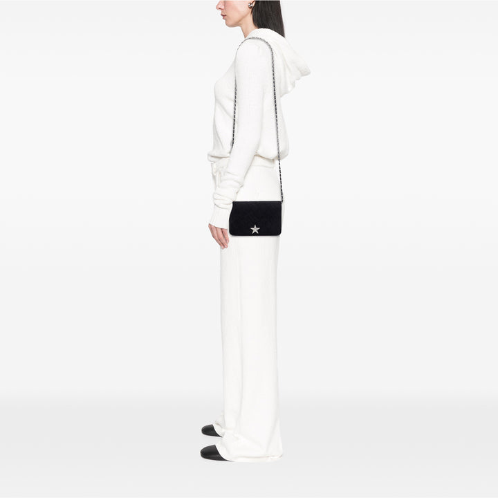 Chanel Matelassé Daim Cocostellar Wallet on Chain