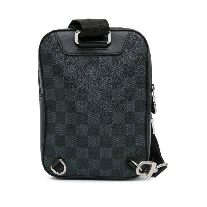 Damier Graphite 3D Amazone Sling Bag Black - Gaby Paris