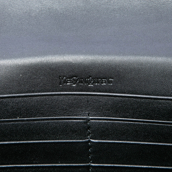 Saint Laurent froissé Cuir de veau Belle de Jour Chain Pochette