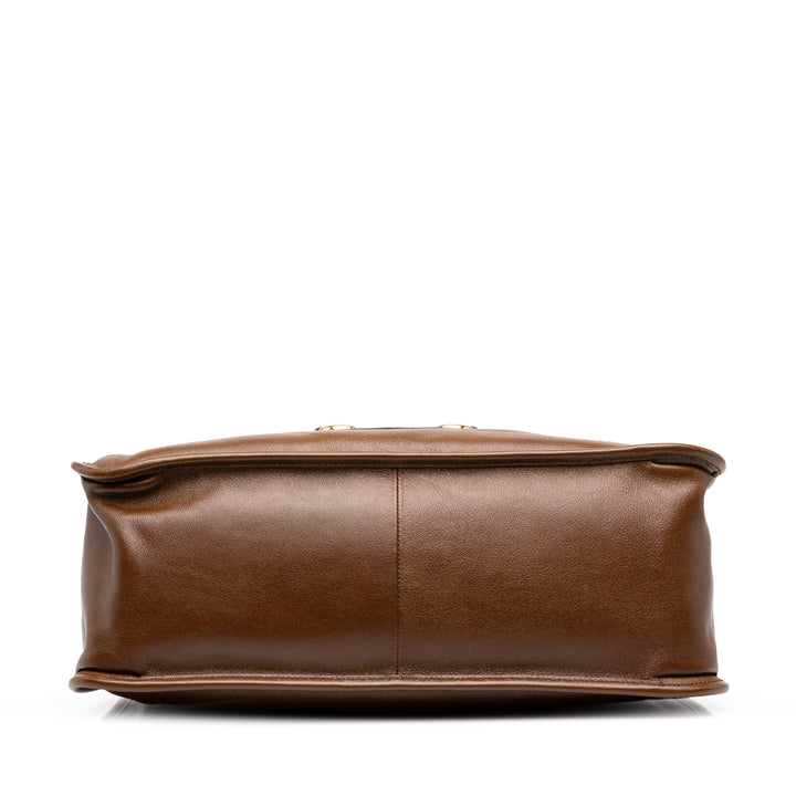 Gucci Horsebit 1955 Cabas Moyen Marron