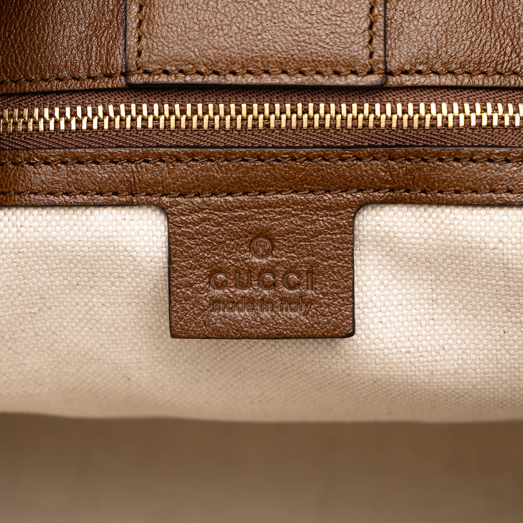Gucci Horsebit 1955 Cabas Moyen Marron