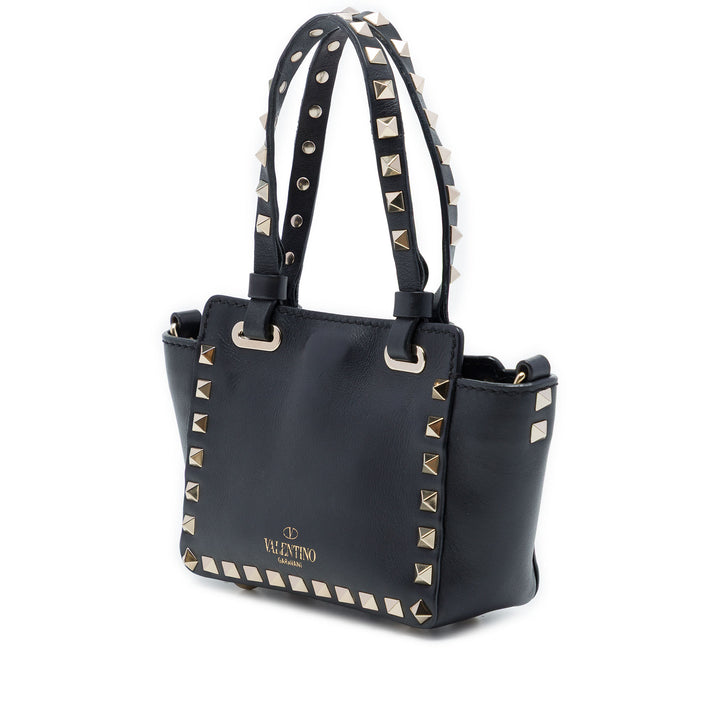 Rockstud Trapeze Sac Micro Noir