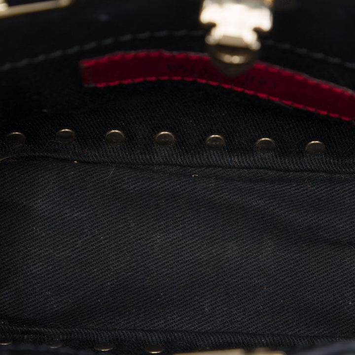 Rockstud Trapeze Sac Micro Noir