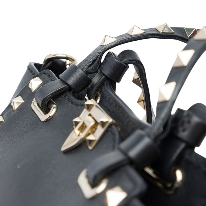 Rockstud Trapeze Sac Micro Noir