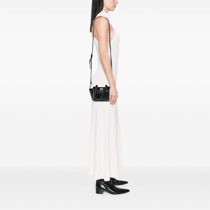 Rockstud Trapeze Sac Micro Noir