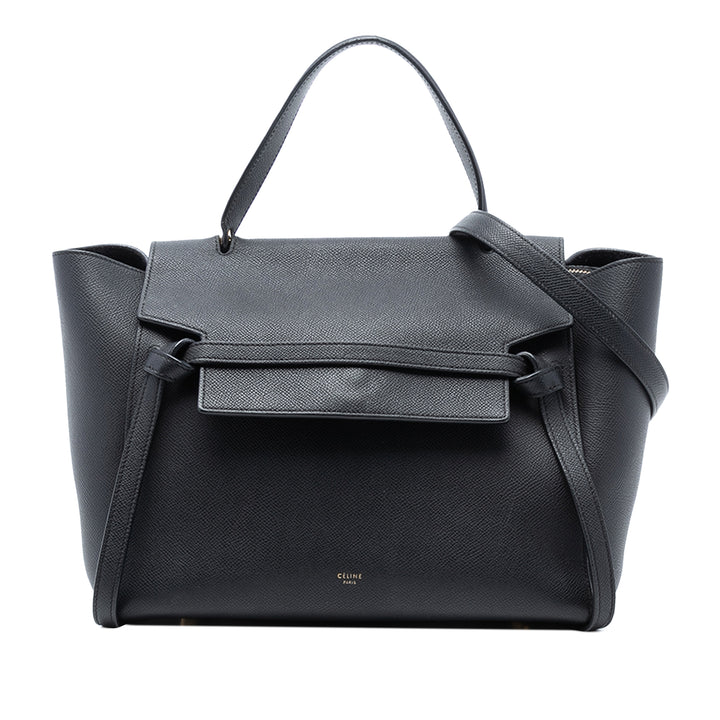 Celine Mini Cuir de veau grainé Sac ceinture