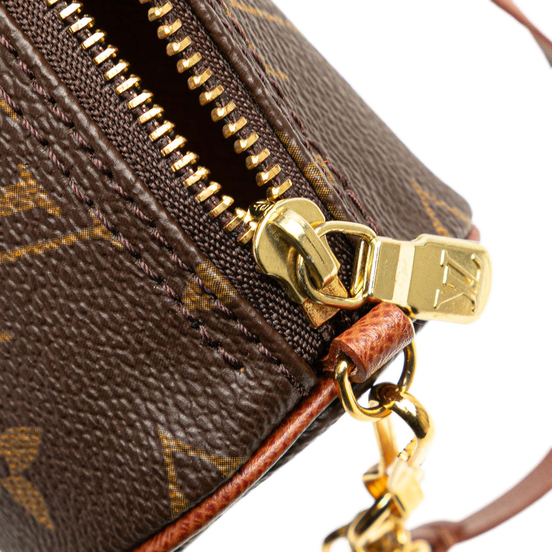Monogram Papillon Pochette Brown - Gaby Paris