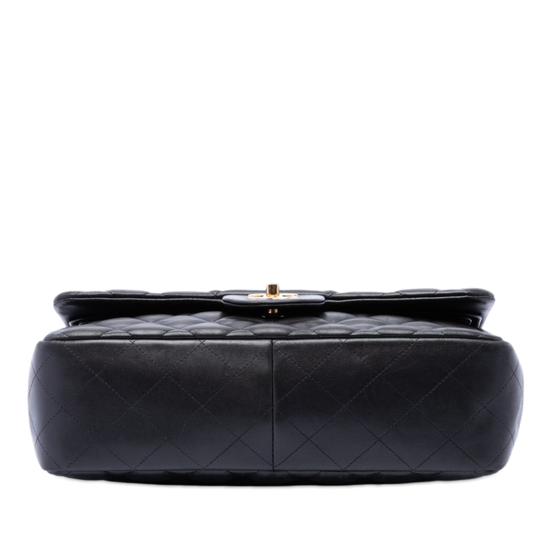 Chanel Jumbo Classic Cuir d’agneau Double rabat