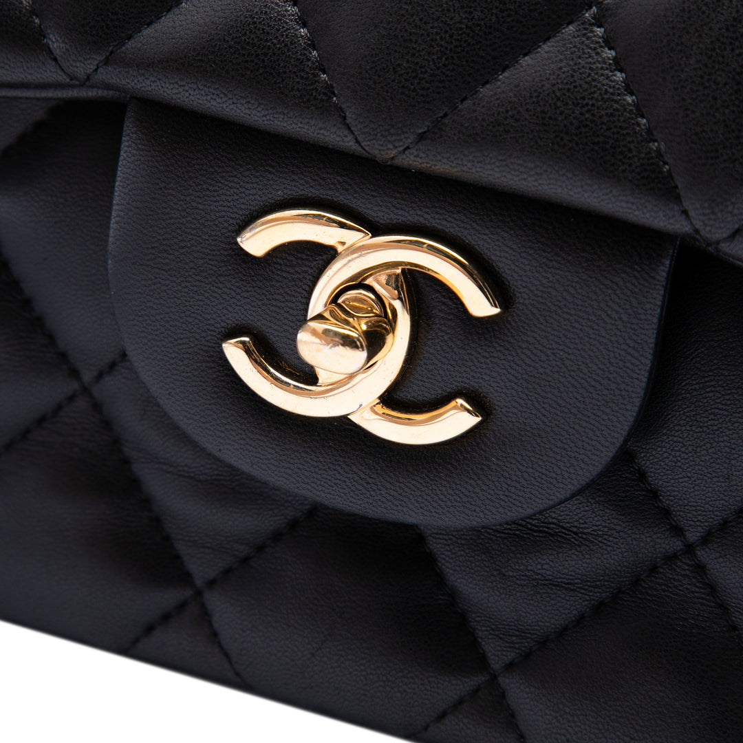 Chanel Jumbo Classic Cuir d’agneau Double rabat