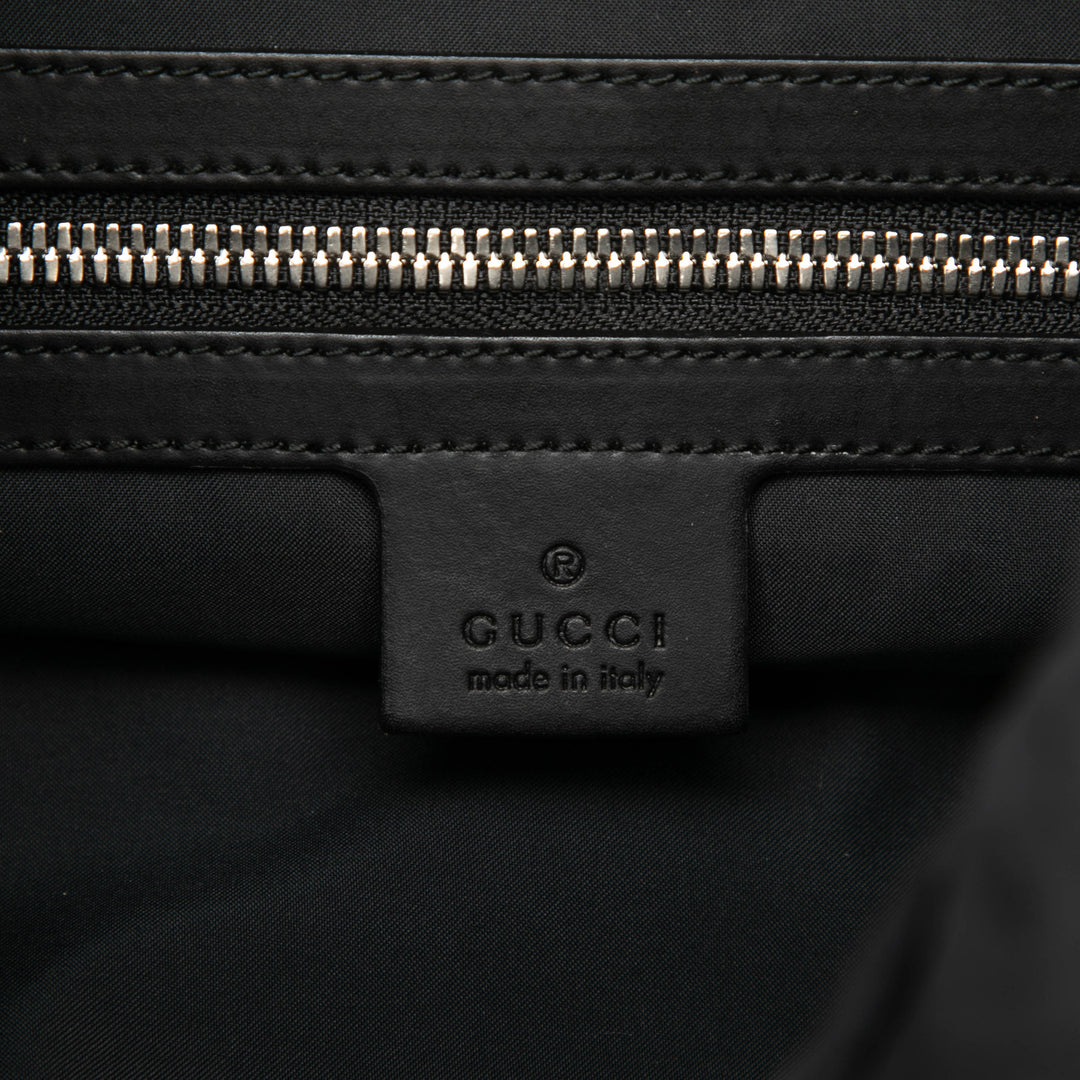 Web Sac à dos à cordon GG Supreme Noir