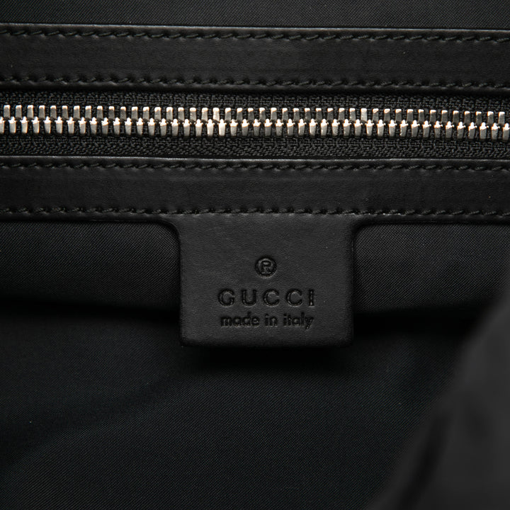 Web Sac à dos à cordon GG Supreme Noir